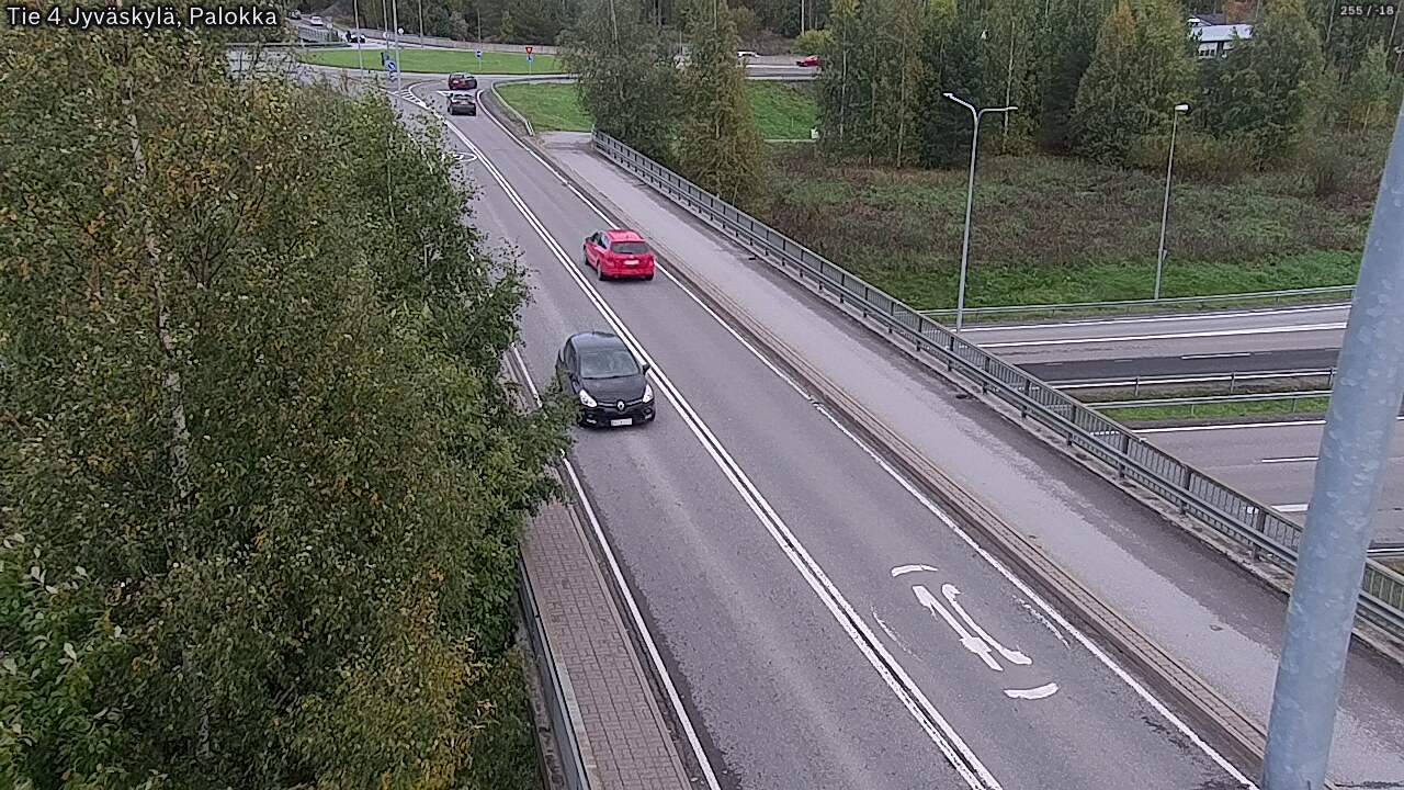 Weather Camera Image Väg 4 Jyväskylä, Palokka, Jyväskylä, Keski-Suomi