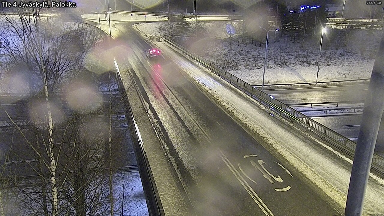 Weather Camera Image Väg 4 Jyväskylä, Palokka, Jyväskylä, Keski-Suomi