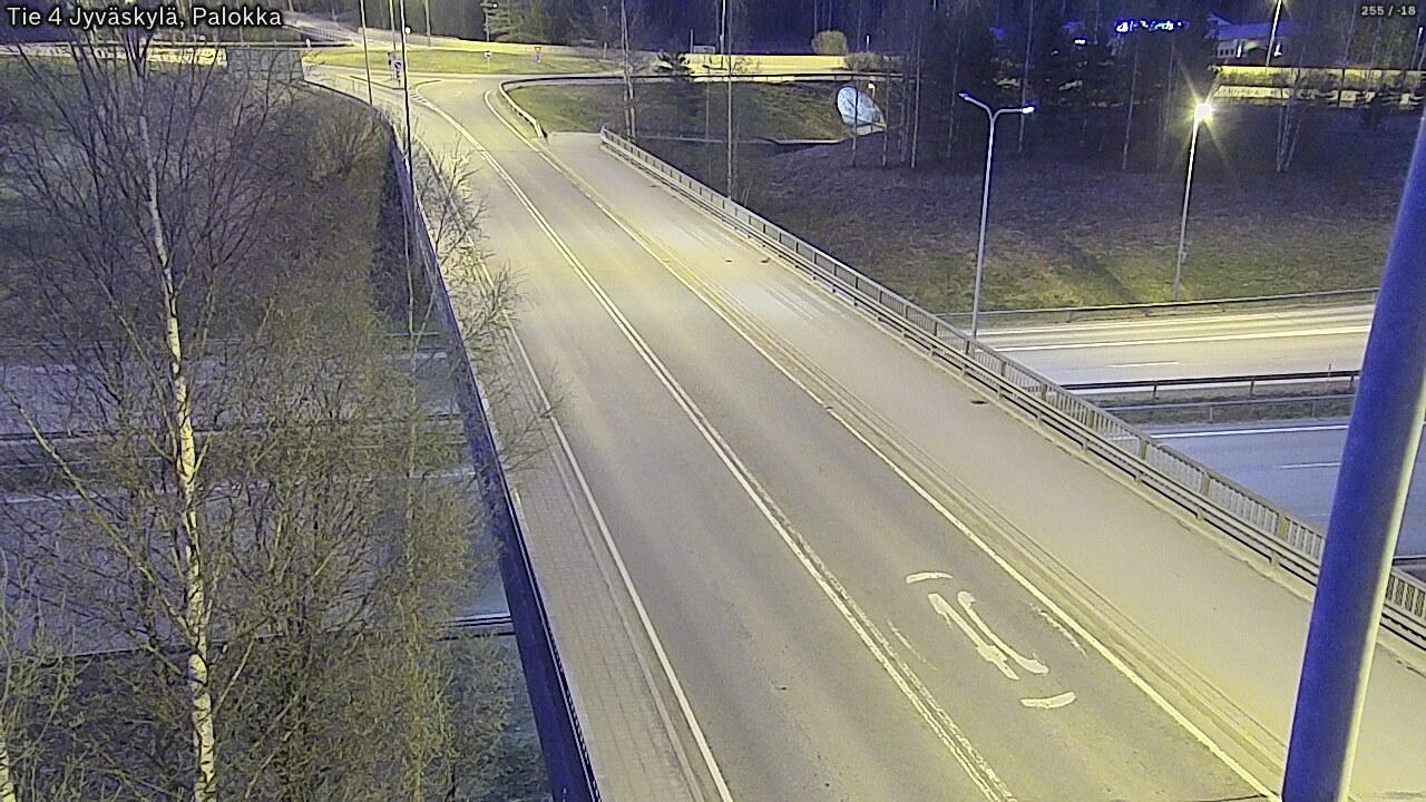 Weather Camera Image Väg 4 Jyväskylä, Palokka, Jyväskylä, Keski-Suomi