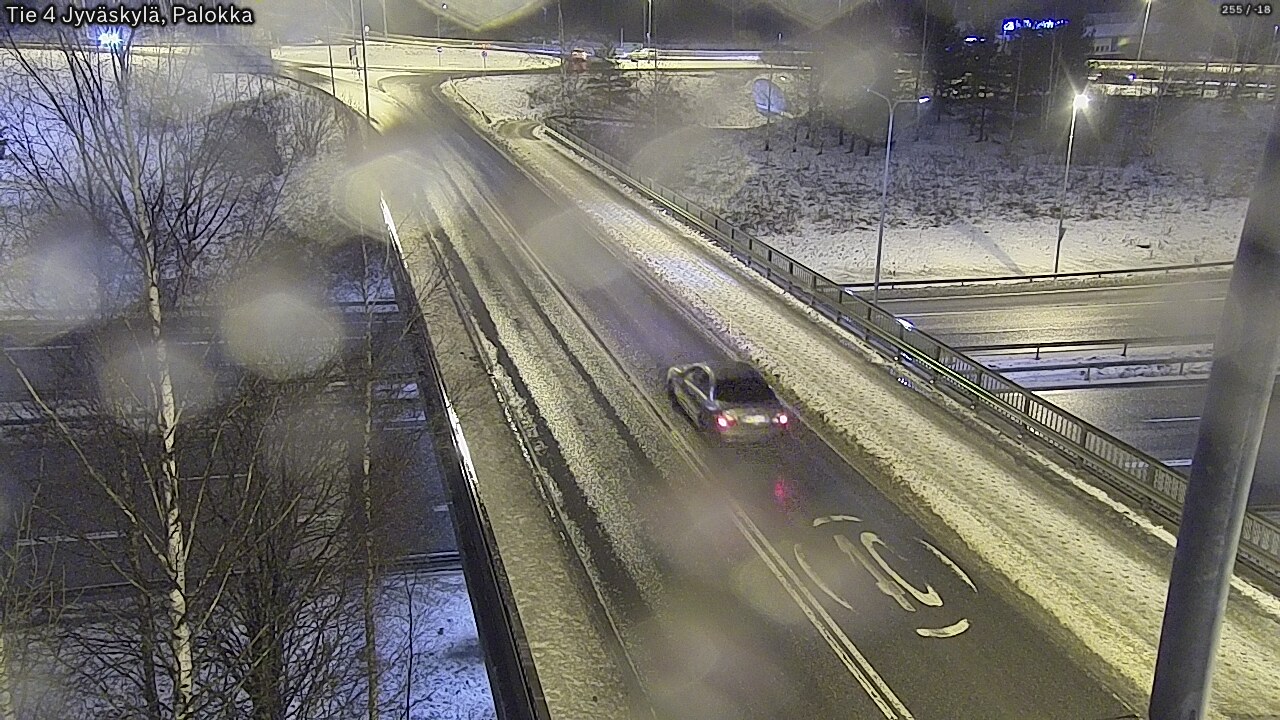 Weather Camera Image Väg 4 Jyväskylä, Palokka, Jyväskylä, Keski-Suomi