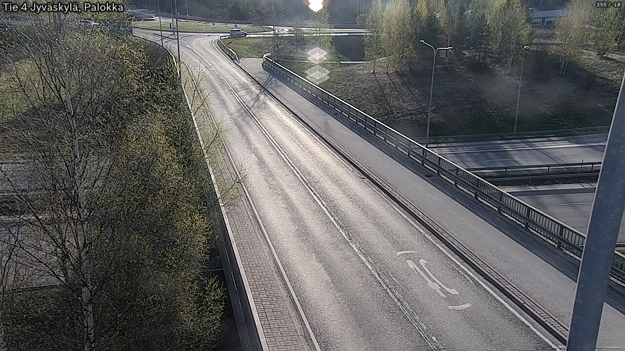Weather Camera Image Road 4 Jyväskylä, Palokka, Jyväskylä, Keski-Suomi