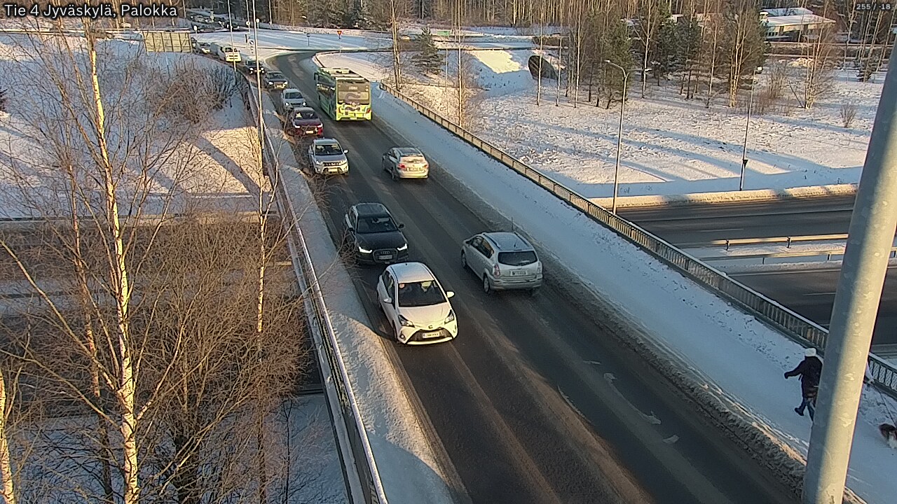 Weather Camera Image Road 4 Jyväskylä, Palokka, Jyväskylä, Keski-Suomi