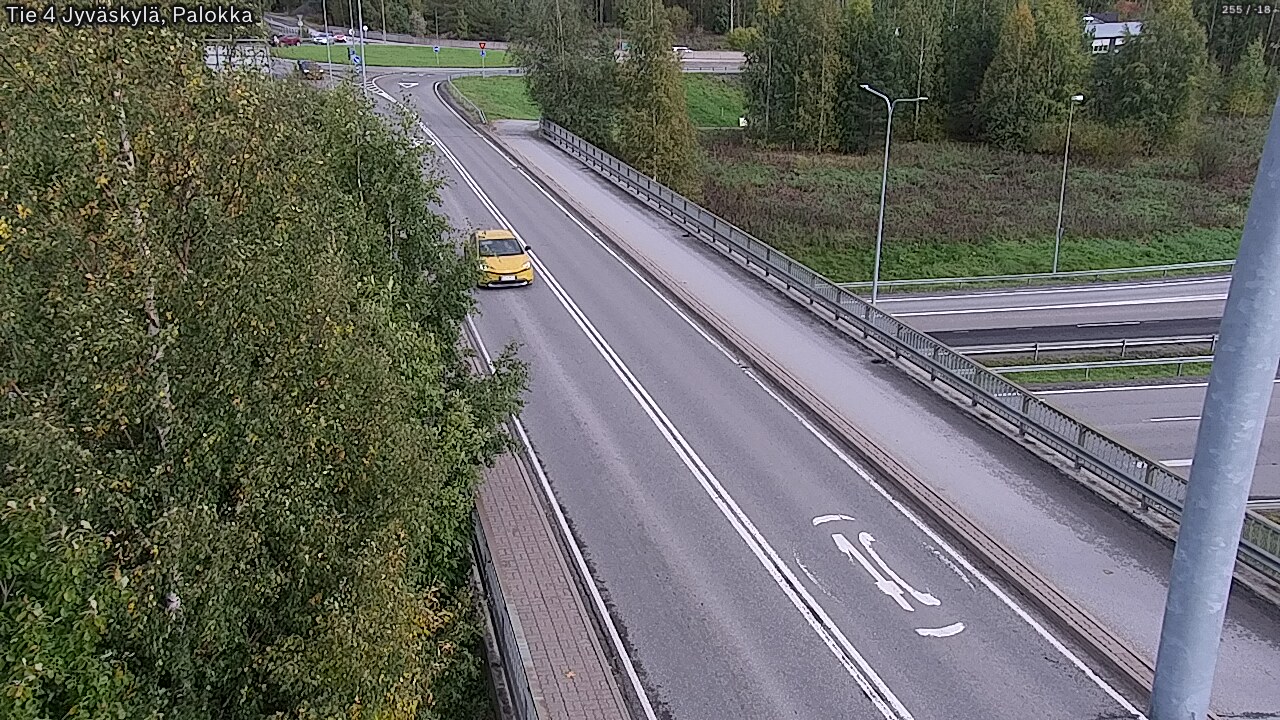 Weather Camera Image Väg 4 Jyväskylä, Palokka, Jyväskylä, Keski-Suomi