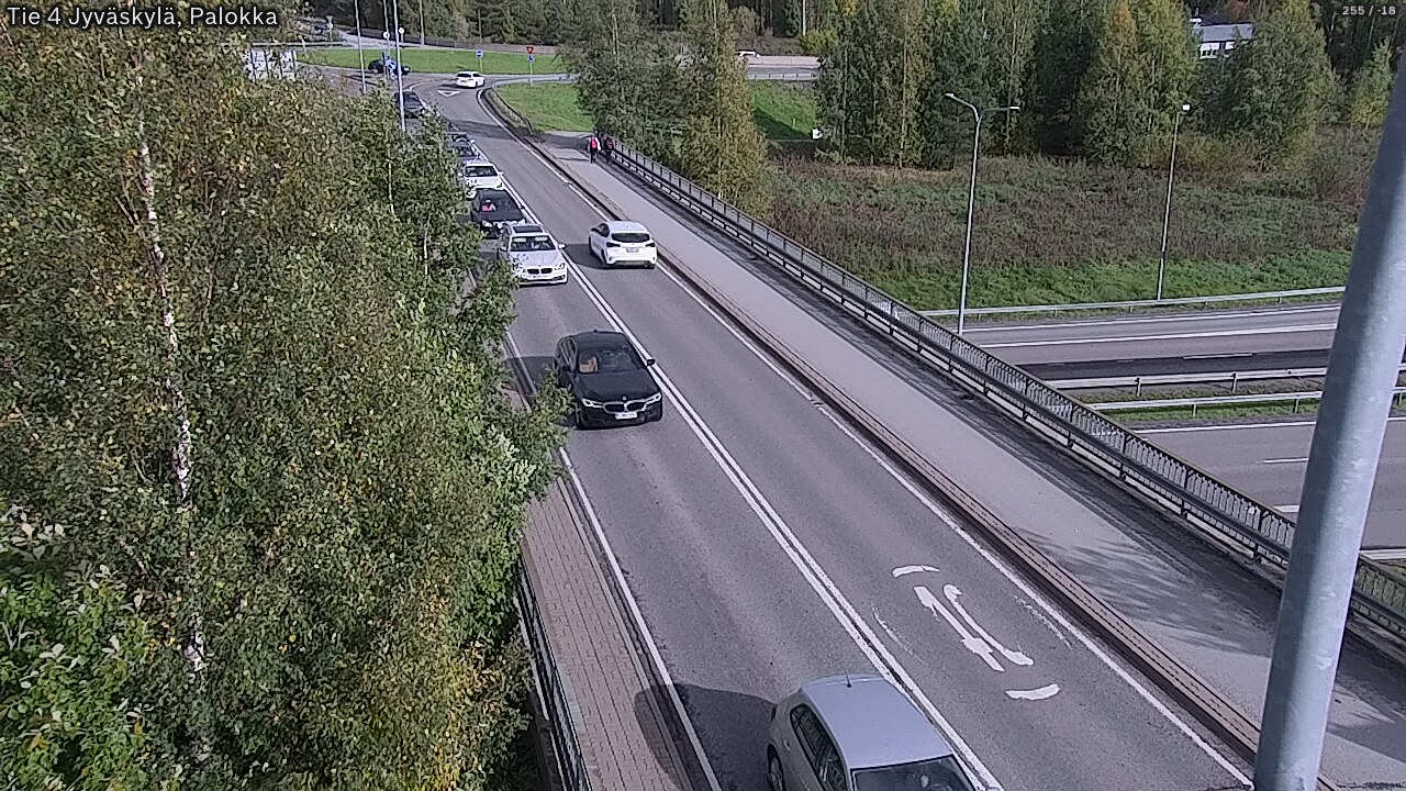 Weather Camera Image Väg 4 Jyväskylä, Palokka, Jyväskylä, Keski-Suomi
