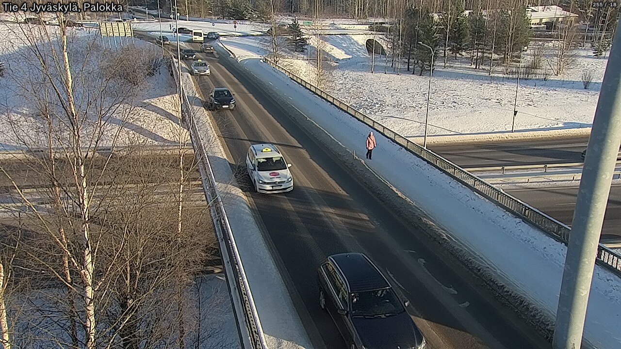 Weather Camera Image Road 4 Jyväskylä, Palokka, Jyväskylä, Keski-Suomi