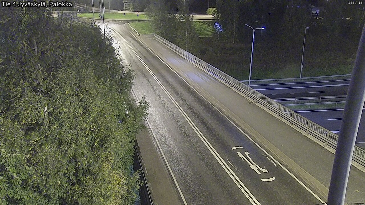 Weather Camera Image Väg 4 Jyväskylä, Palokka, Jyväskylä, Keski-Suomi