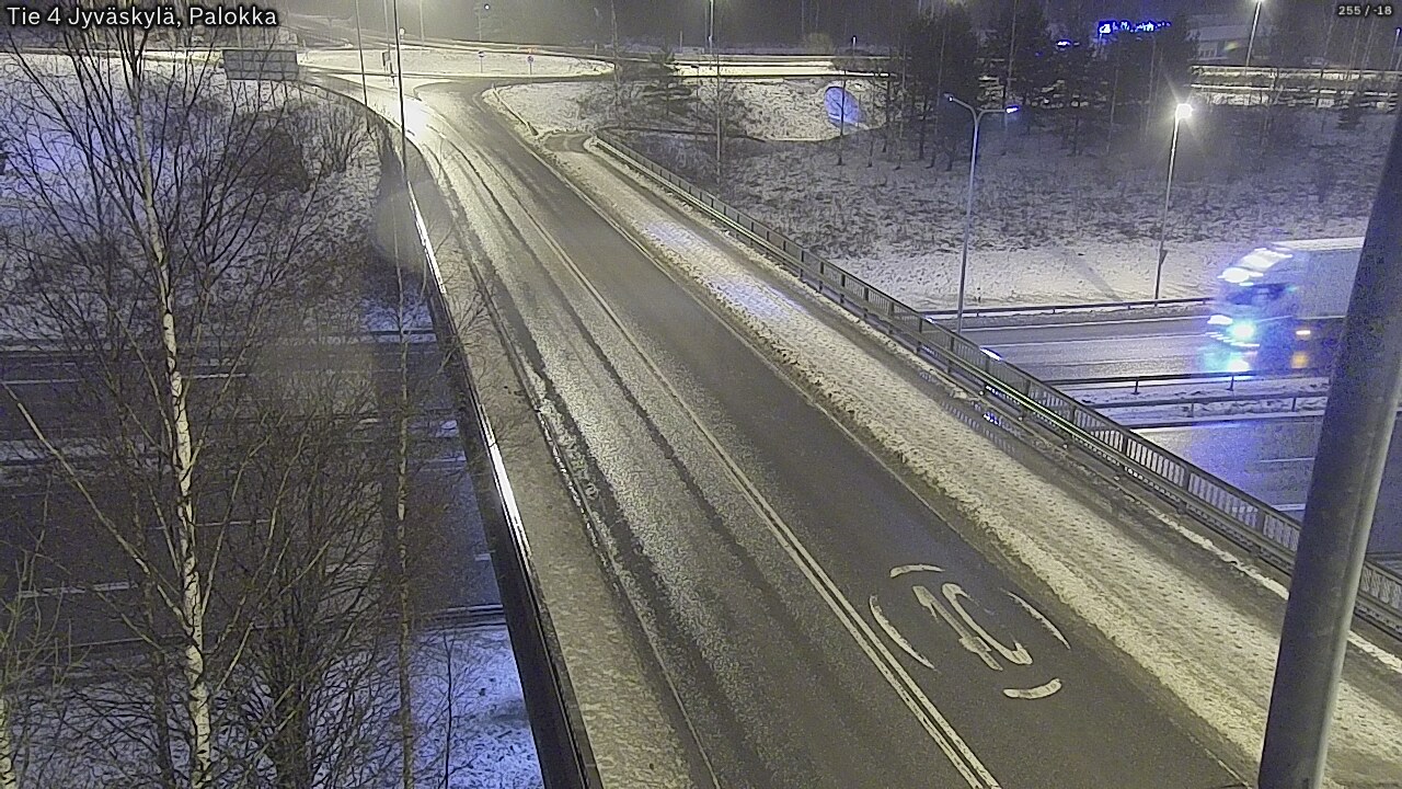 Weather Camera Image Väg 4 Jyväskylä, Palokka, Jyväskylä, Keski-Suomi
