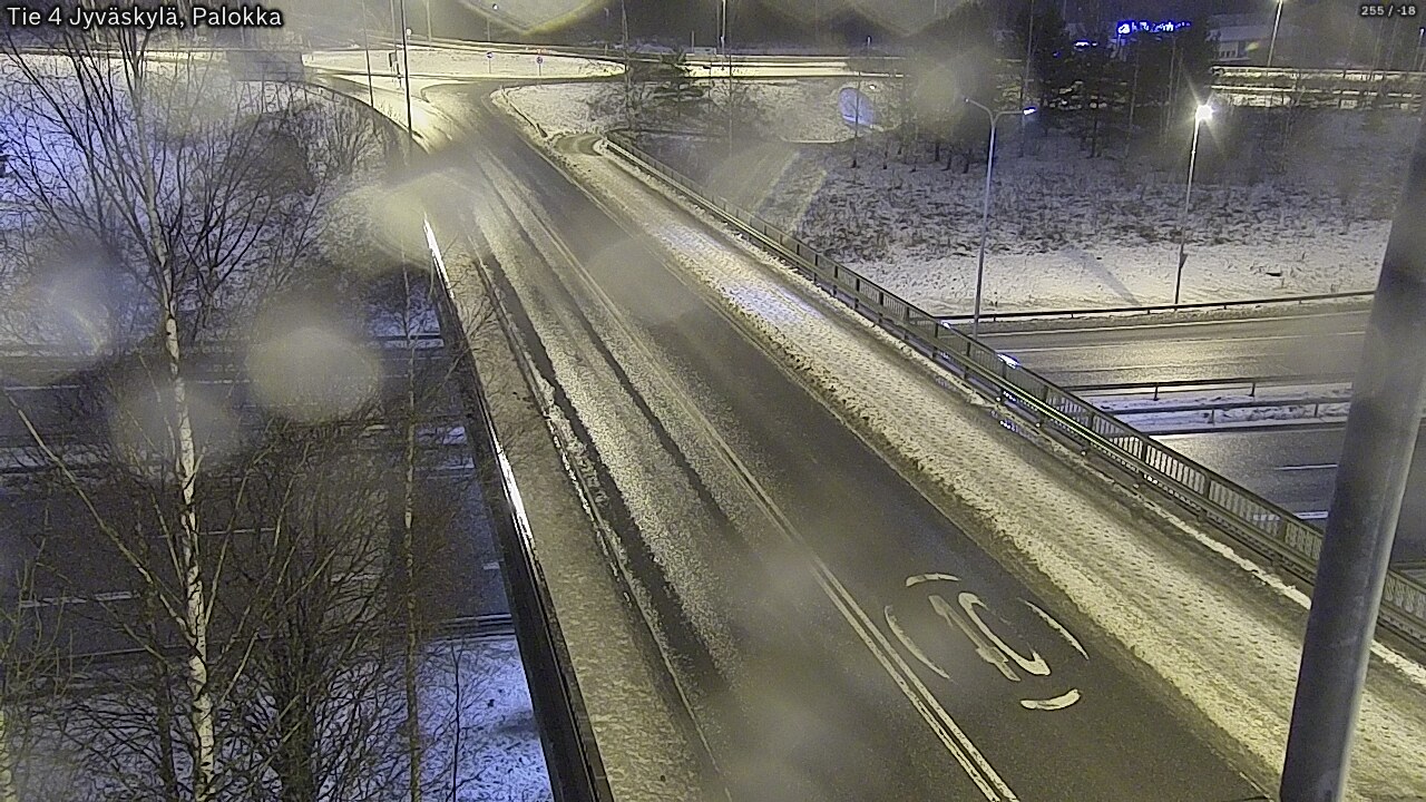 Weather Camera Image Väg 4 Jyväskylä, Palokka, Jyväskylä, Keski-Suomi