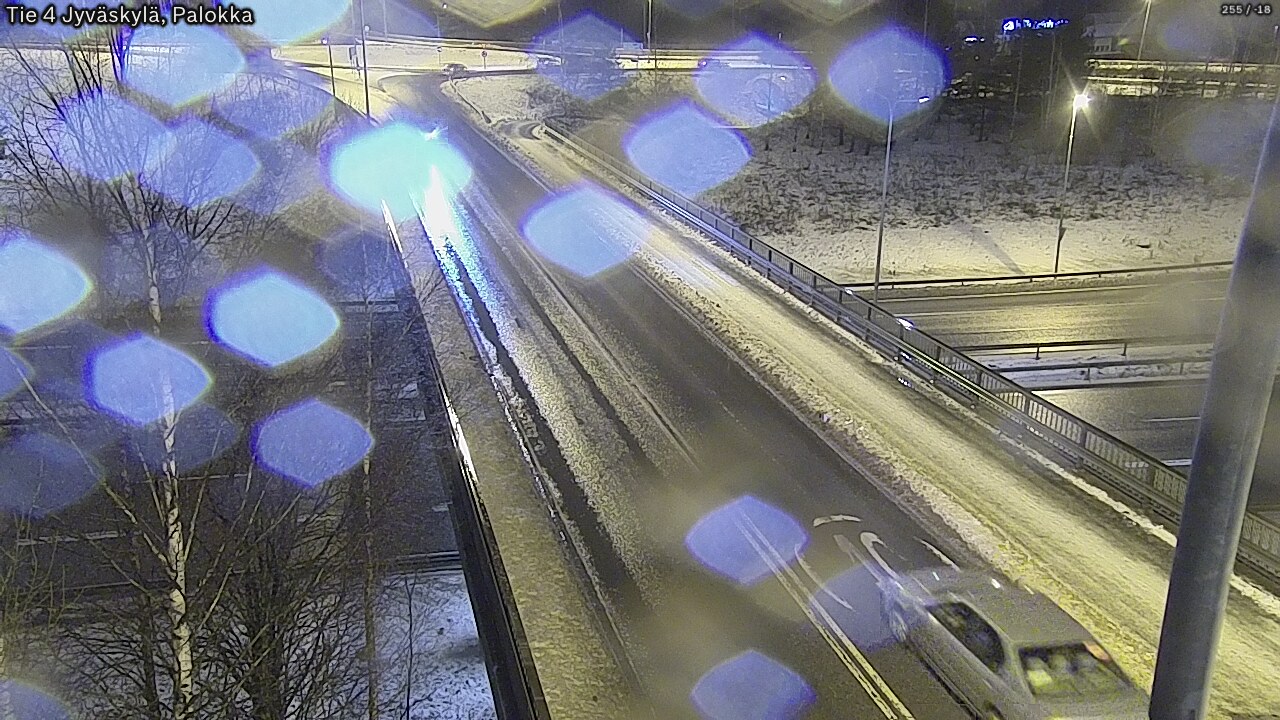 Weather Camera Image Väg 4 Jyväskylä, Palokka, Jyväskylä, Keski-Suomi