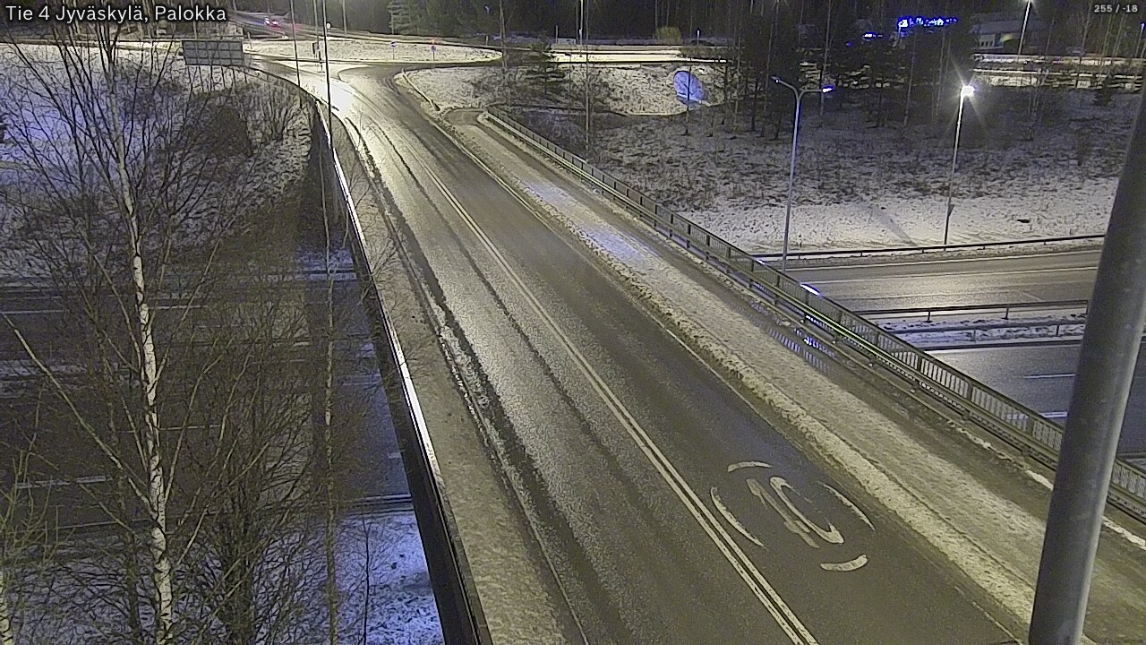 Weather Camera Image Väg 4 Jyväskylä, Palokka, Jyväskylä, Keski-Suomi