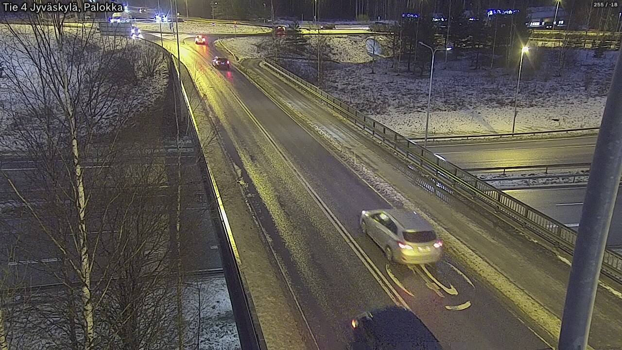 Weather Camera Image Väg 4 Jyväskylä, Palokka, Jyväskylä, Keski-Suomi