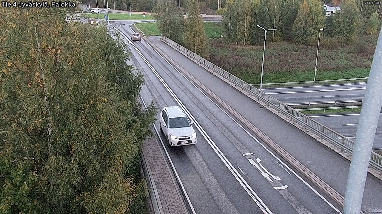 Weather Camera Image Väg 4 Jyväskylä, Palokka, Jyväskylä, Keski-Suomi