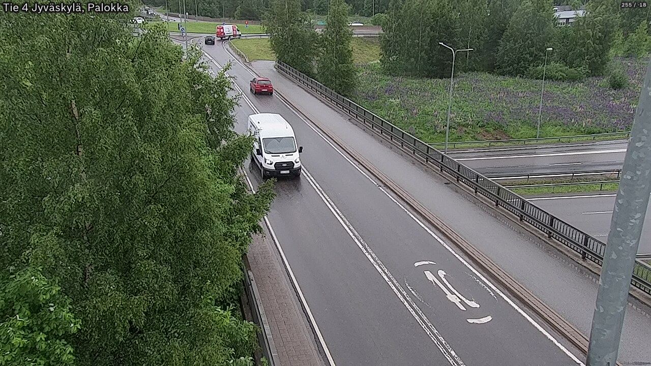 Weather Camera Image Road 4 Jyväskylä, Palokka, Jyväskylä, Keski-Suomi