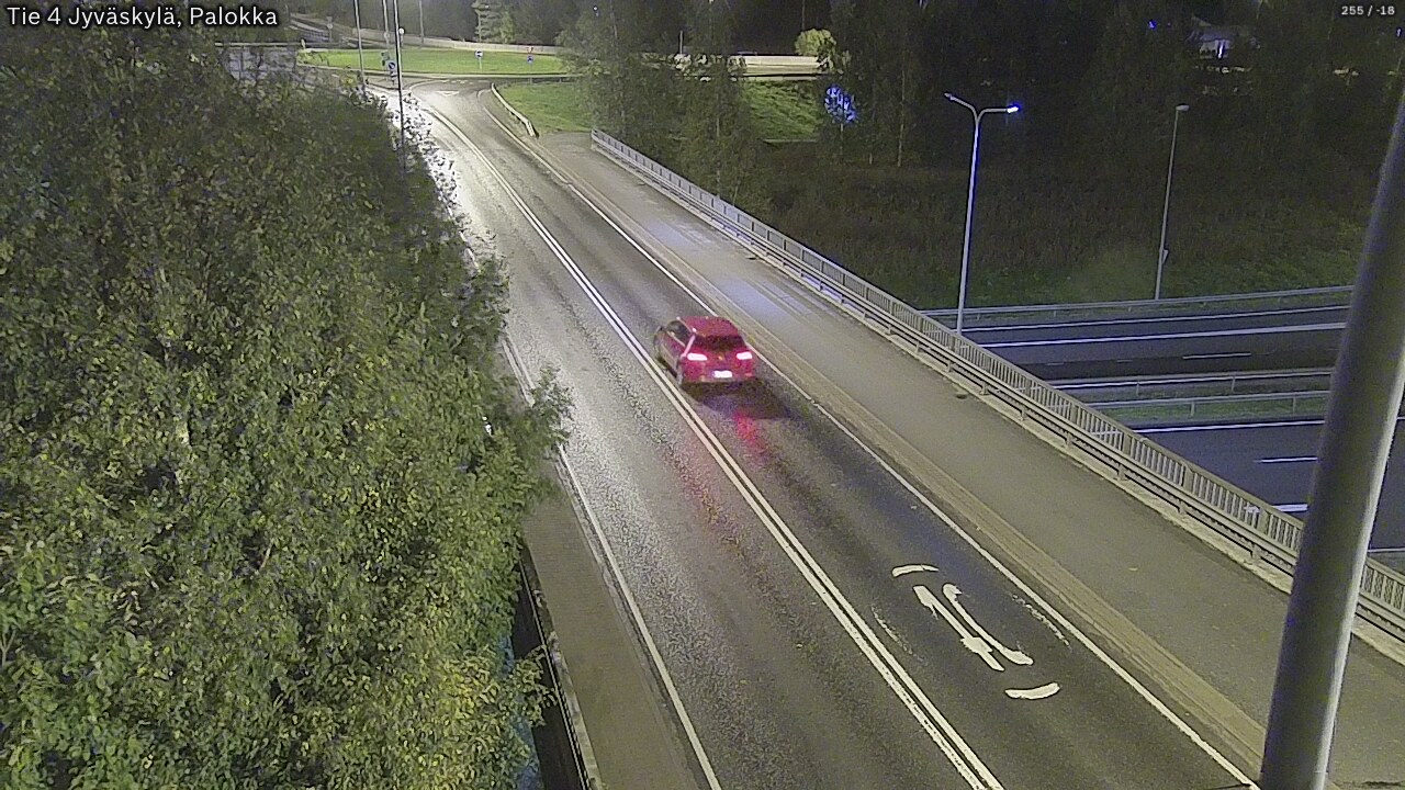 Weather Camera Image Väg 4 Jyväskylä, Palokka, Jyväskylä, Keski-Suomi