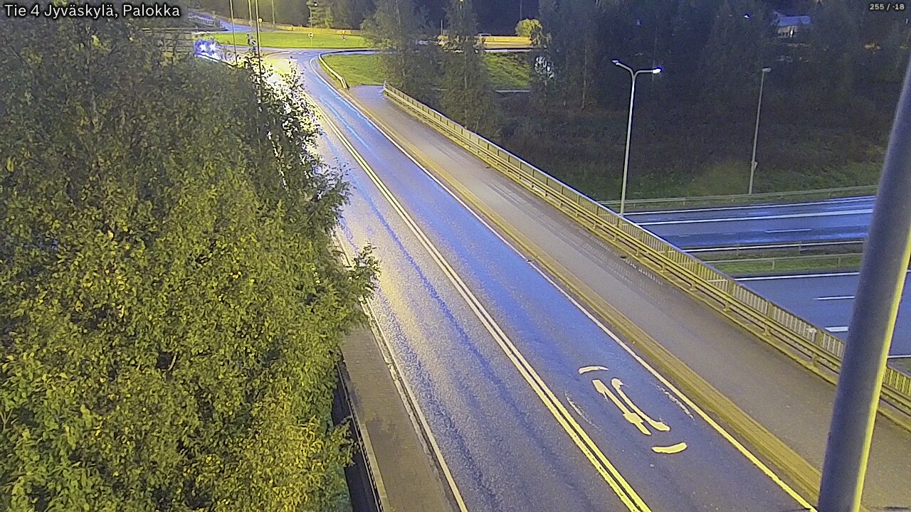 Weather Camera Image Väg 4 Jyväskylä, Palokka, Jyväskylä, Keski-Suomi