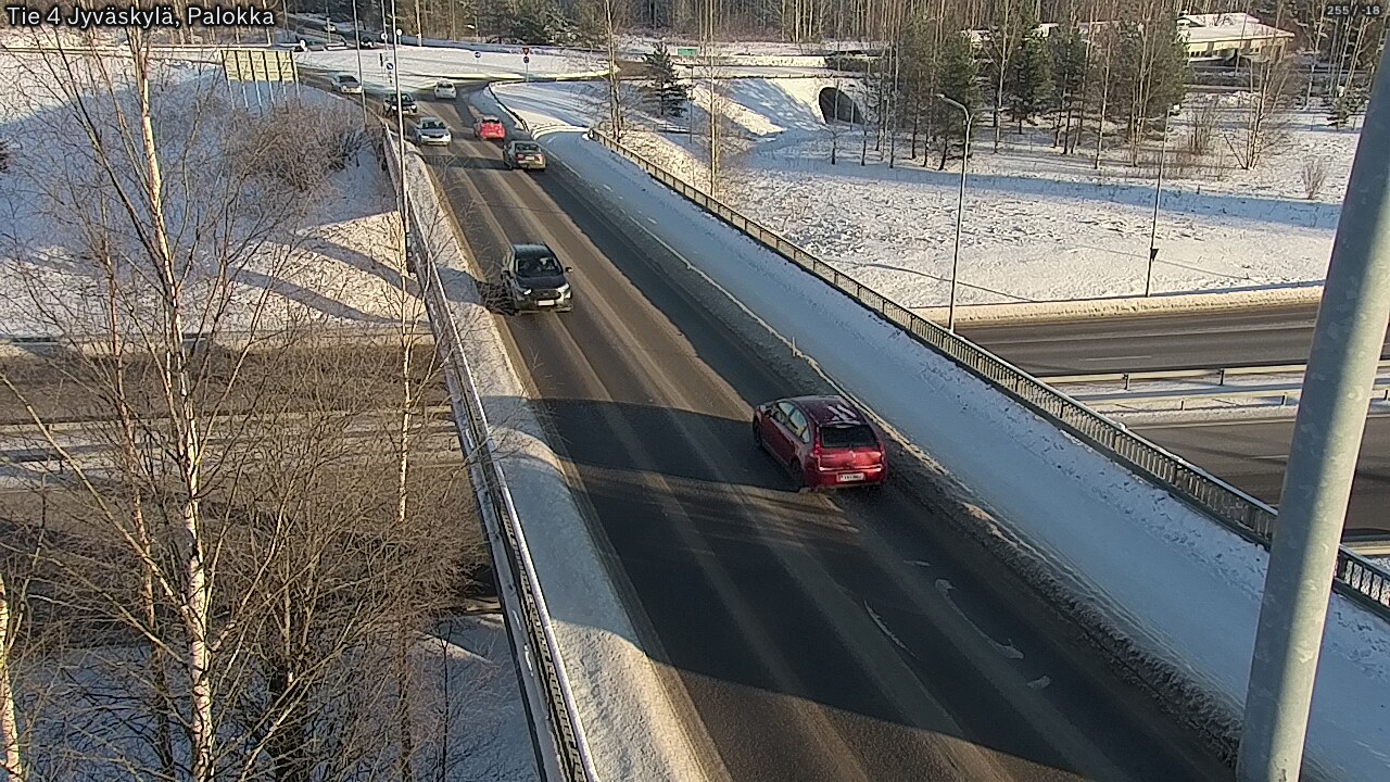 Weather Camera Image Road 4 Jyväskylä, Palokka, Jyväskylä, Keski-Suomi