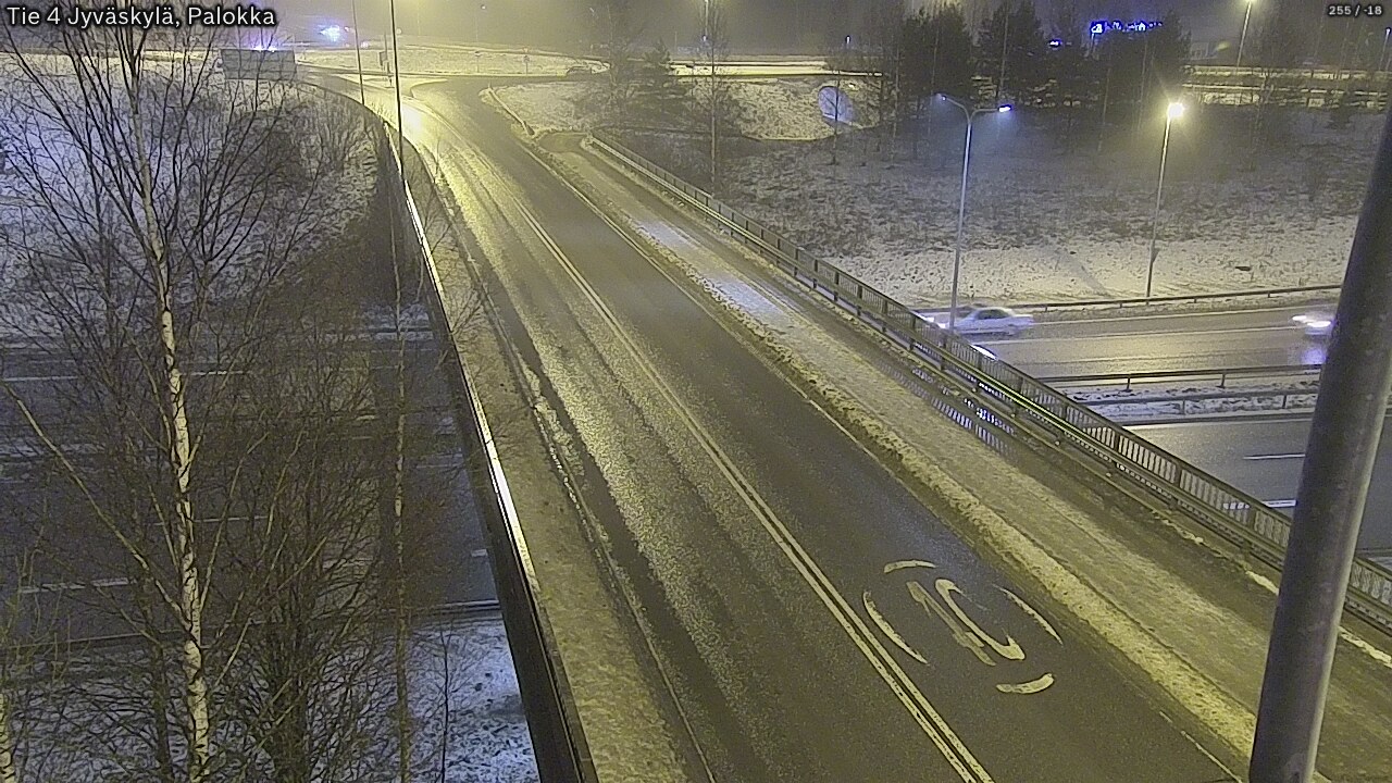 Weather Camera Image Väg 4 Jyväskylä, Palokka, Jyväskylä, Keski-Suomi
