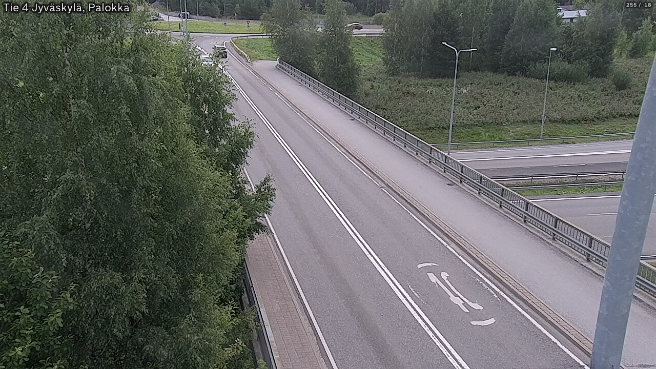 Weather Camera Image Road 4 Jyväskylä, Palokka, Jyväskylä, Keski-Suomi