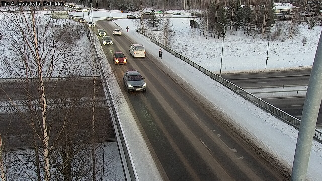 Weather Camera Image Road 4 Jyväskylä, Palokka, Jyväskylä, Keski-Suomi