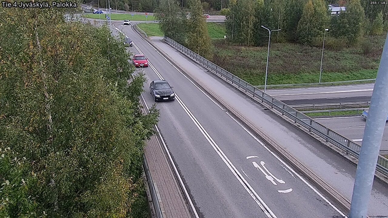 Weather Camera Image Väg 4 Jyväskylä, Palokka, Jyväskylä, Keski-Suomi