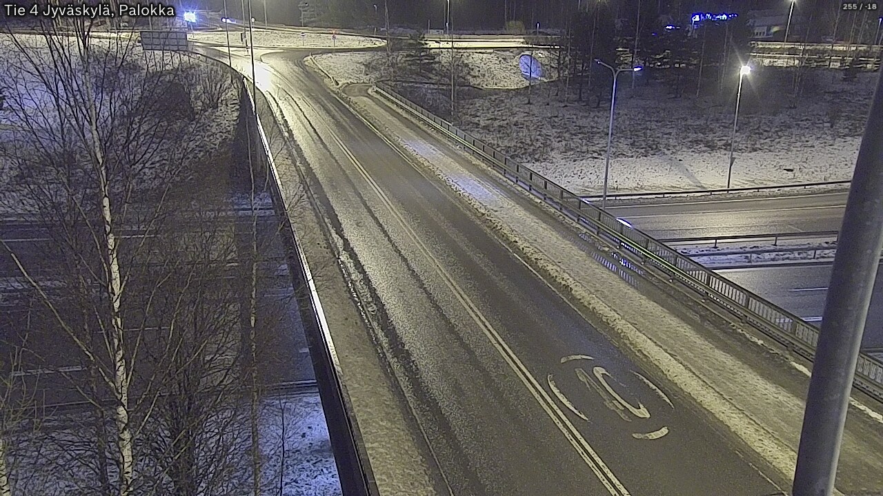 Weather Camera Image Väg 4 Jyväskylä, Palokka, Jyväskylä, Keski-Suomi