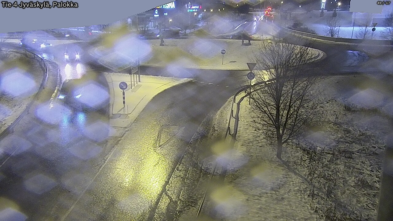 Weather Camera Image Väg 4 Jyväskylä, Palokka, Jyväskylä, Keski-Suomi