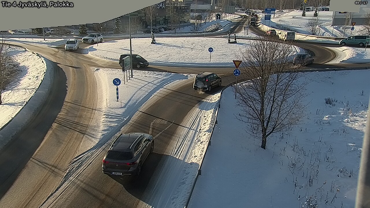 Weather Camera Image Road 4 Jyväskylä, Palokka, Jyväskylä, Keski-Suomi