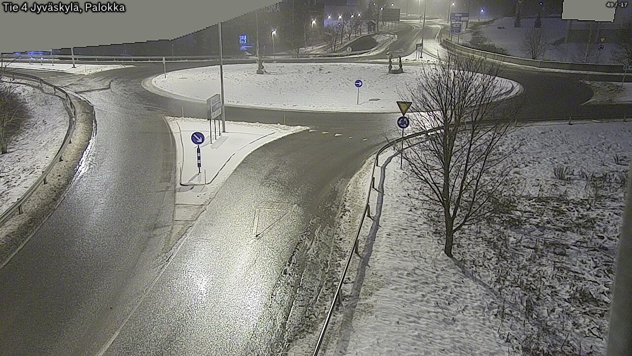 Weather Camera Image Väg 4 Jyväskylä, Palokka, Jyväskylä, Keski-Suomi