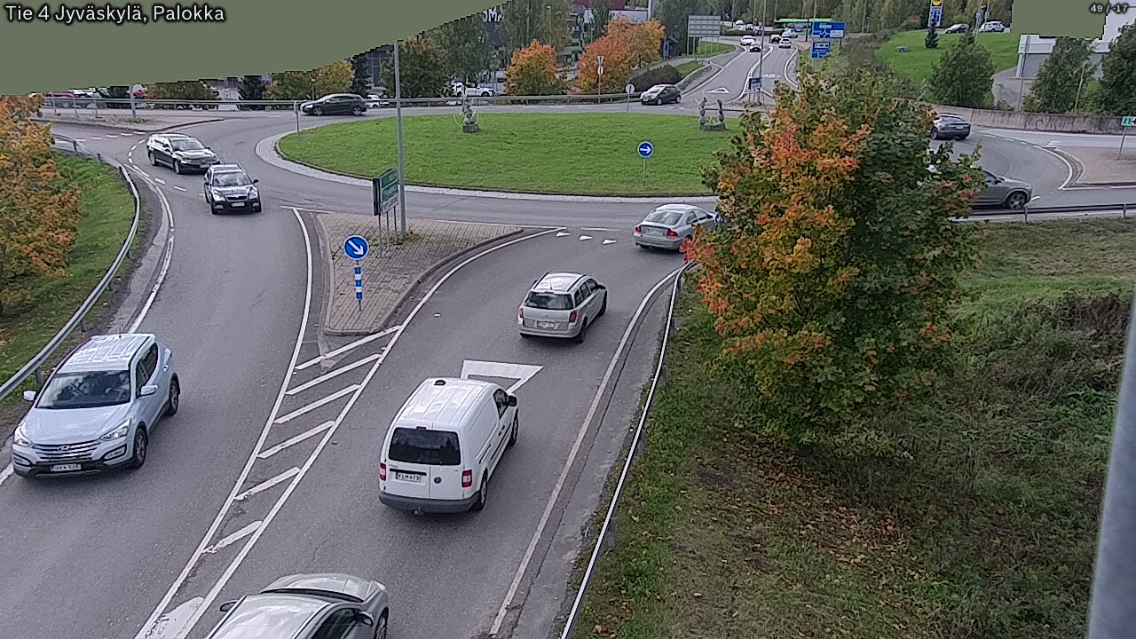 Weather Camera Image Väg 4 Jyväskylä, Palokka, Jyväskylä, Keski-Suomi