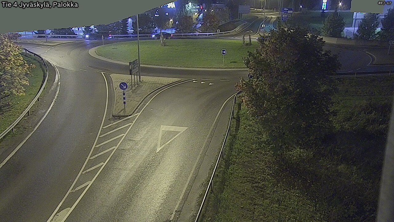 Weather Camera Image Road 4 Jyväskylä, Palokka, Jyväskylä, Keski-Suomi