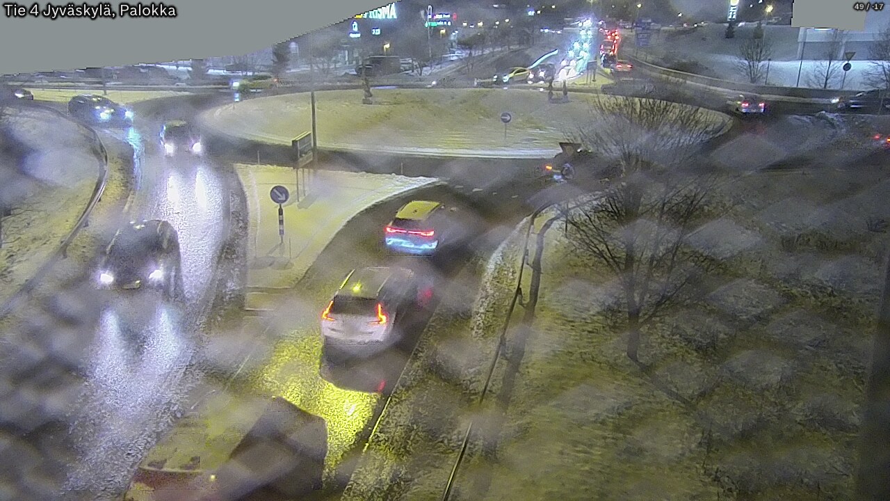 Weather Camera Image Väg 4 Jyväskylä, Palokka, Jyväskylä, Keski-Suomi