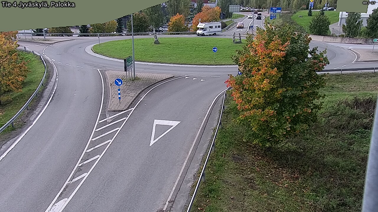 Weather Camera Image Väg 4 Jyväskylä, Palokka, Jyväskylä, Keski-Suomi