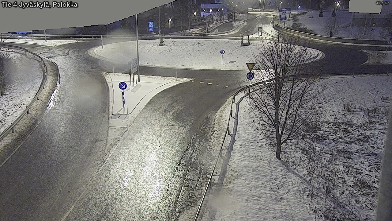 Weather Camera Image Väg 4 Jyväskylä, Palokka, Jyväskylä, Keski-Suomi