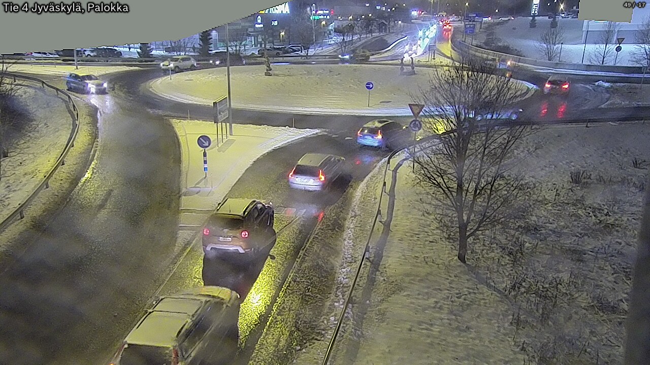 Weather Camera Image Väg 4 Jyväskylä, Palokka, Jyväskylä, Keski-Suomi