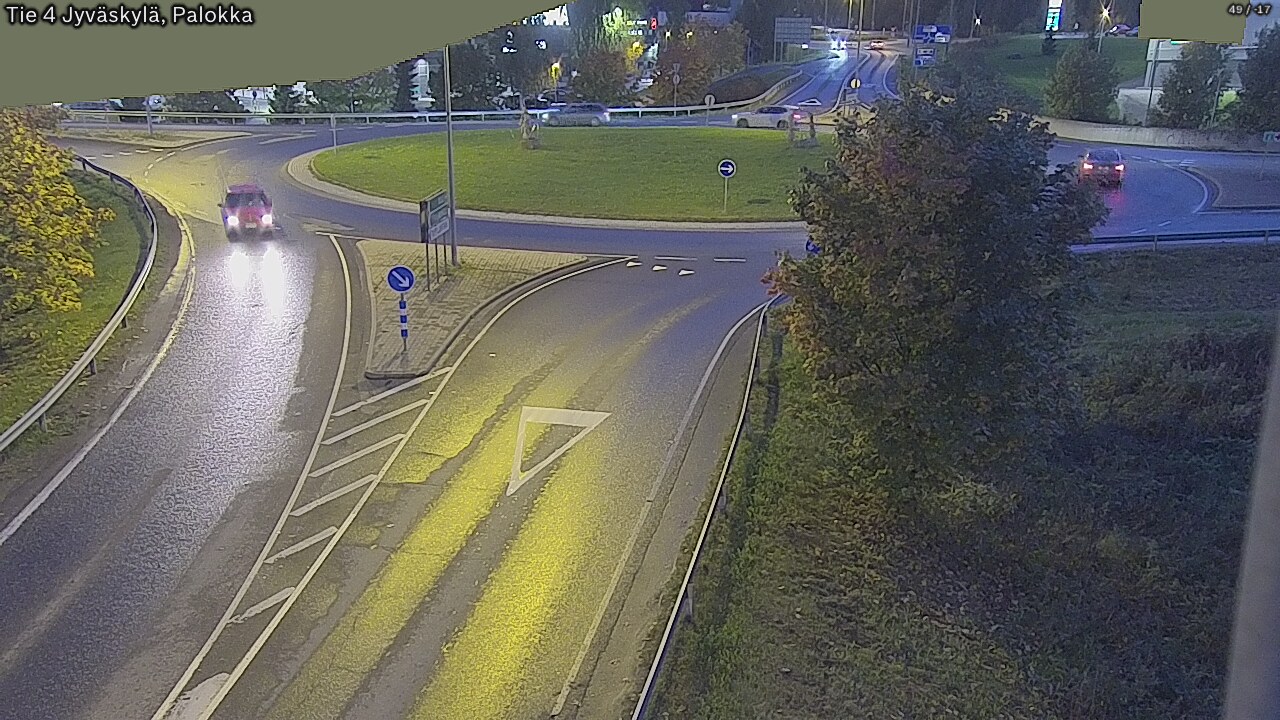 Weather Camera Image Road 4 Jyväskylä, Palokka, Jyväskylä, Keski-Suomi