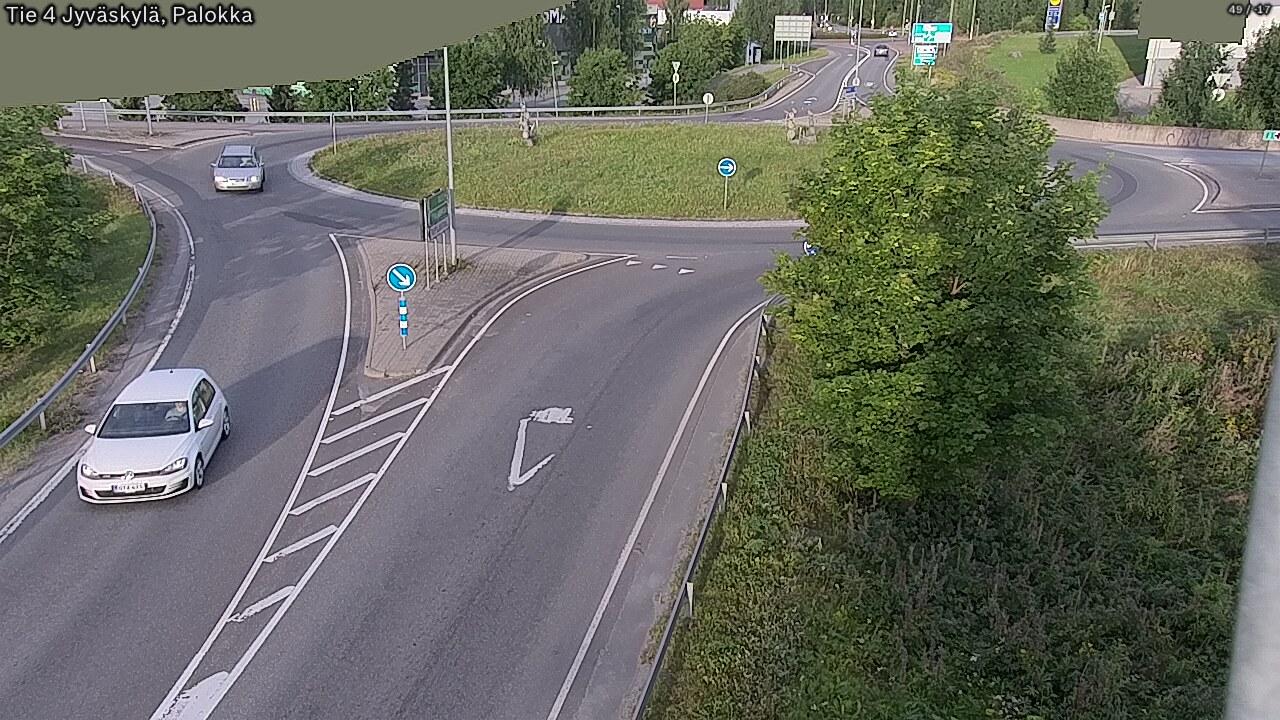 Weather Camera Image Road 4 Jyväskylä, Palokka, Jyväskylä, Keski-Suomi