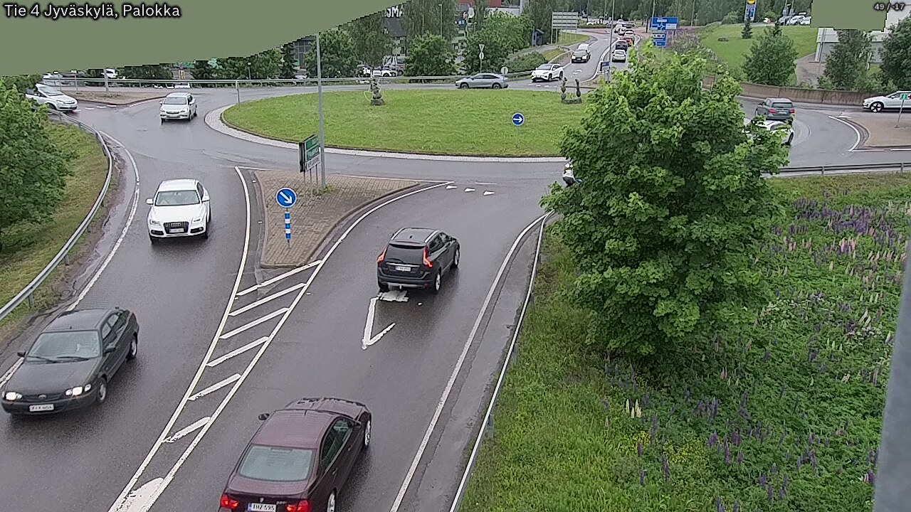 Weather Camera Image Road 4 Jyväskylä, Palokka, Jyväskylä, Keski-Suomi