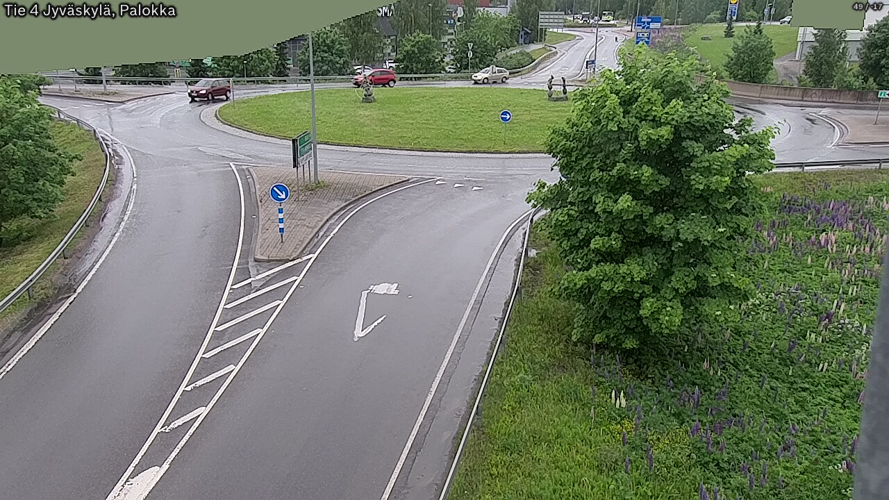 Weather Camera Image Road 4 Jyväskylä, Palokka, Jyväskylä, Keski-Suomi