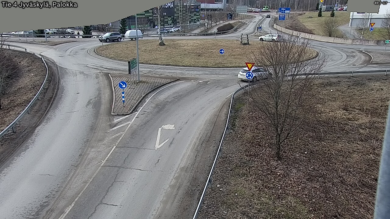 Weather Camera Image Road 4 Jyväskylä, Palokka, Jyväskylä, Keski-Suomi