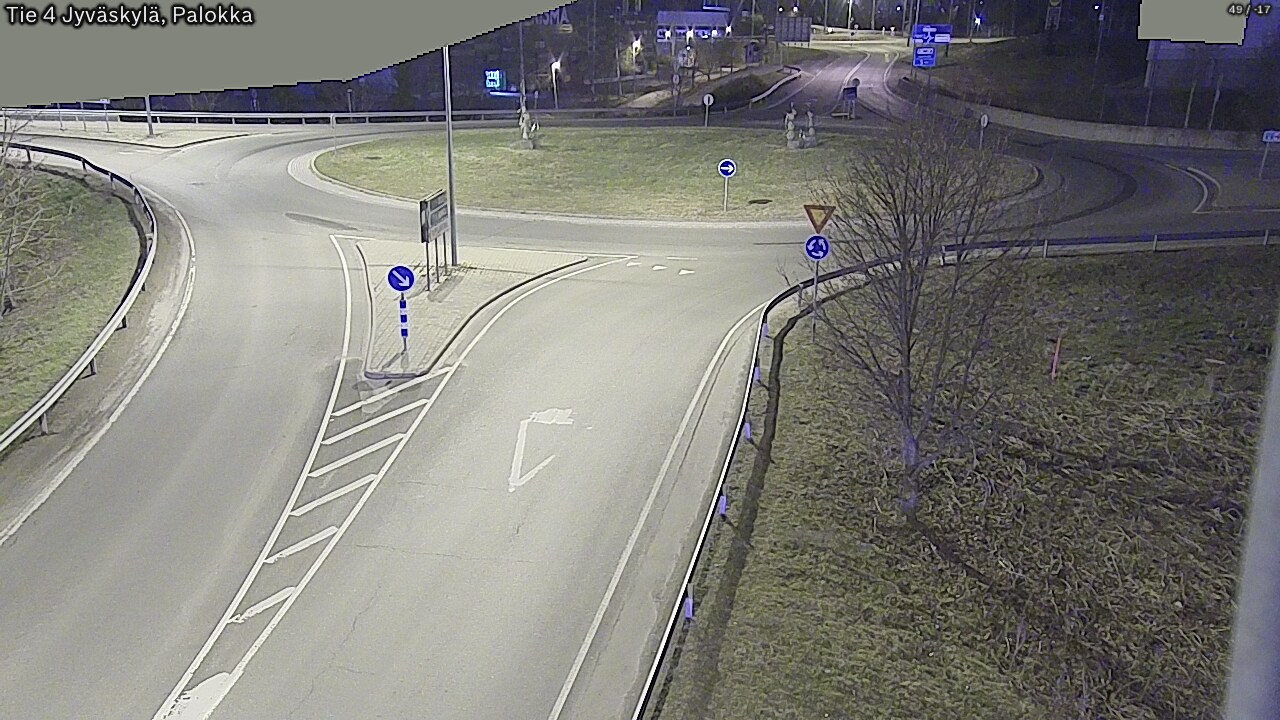 Weather Camera Image Road 4 Jyväskylä, Palokka, Jyväskylä, Keski-Suomi