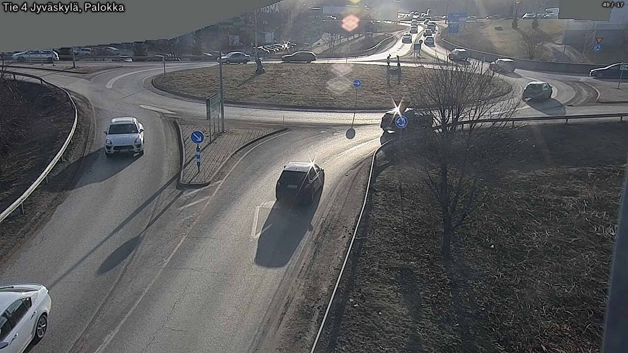 Weather Camera Image Väg 4 Jyväskylä, Palokka, Jyväskylä, Keski-Suomi