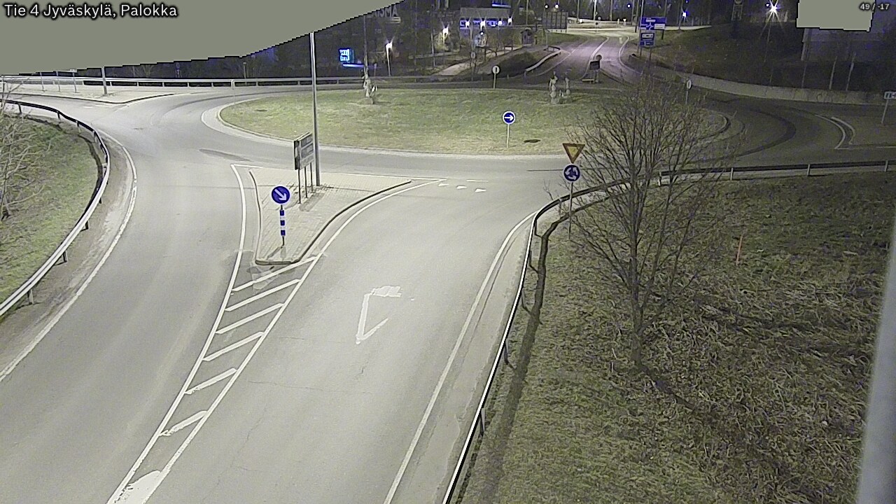 Weather Camera Image Road 4 Jyväskylä, Palokka, Jyväskylä, Keski-Suomi