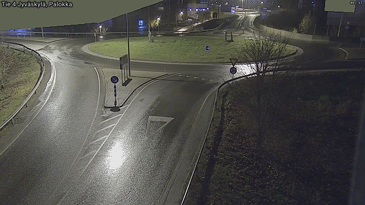 Weather Camera Image Road 4 Jyväskylä, Palokka, Jyväskylä, Keski-Suomi
