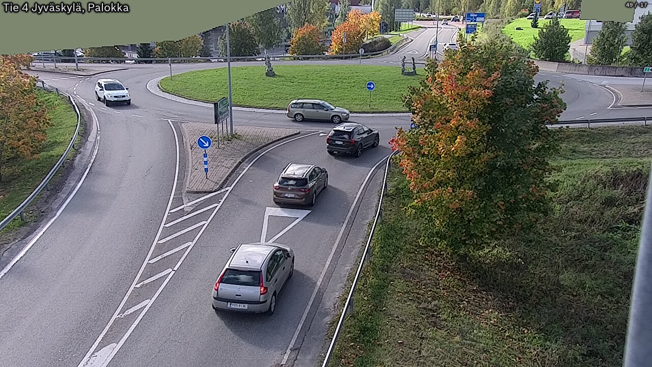 Weather Camera Image Väg 4 Jyväskylä, Palokka, Jyväskylä, Keski-Suomi