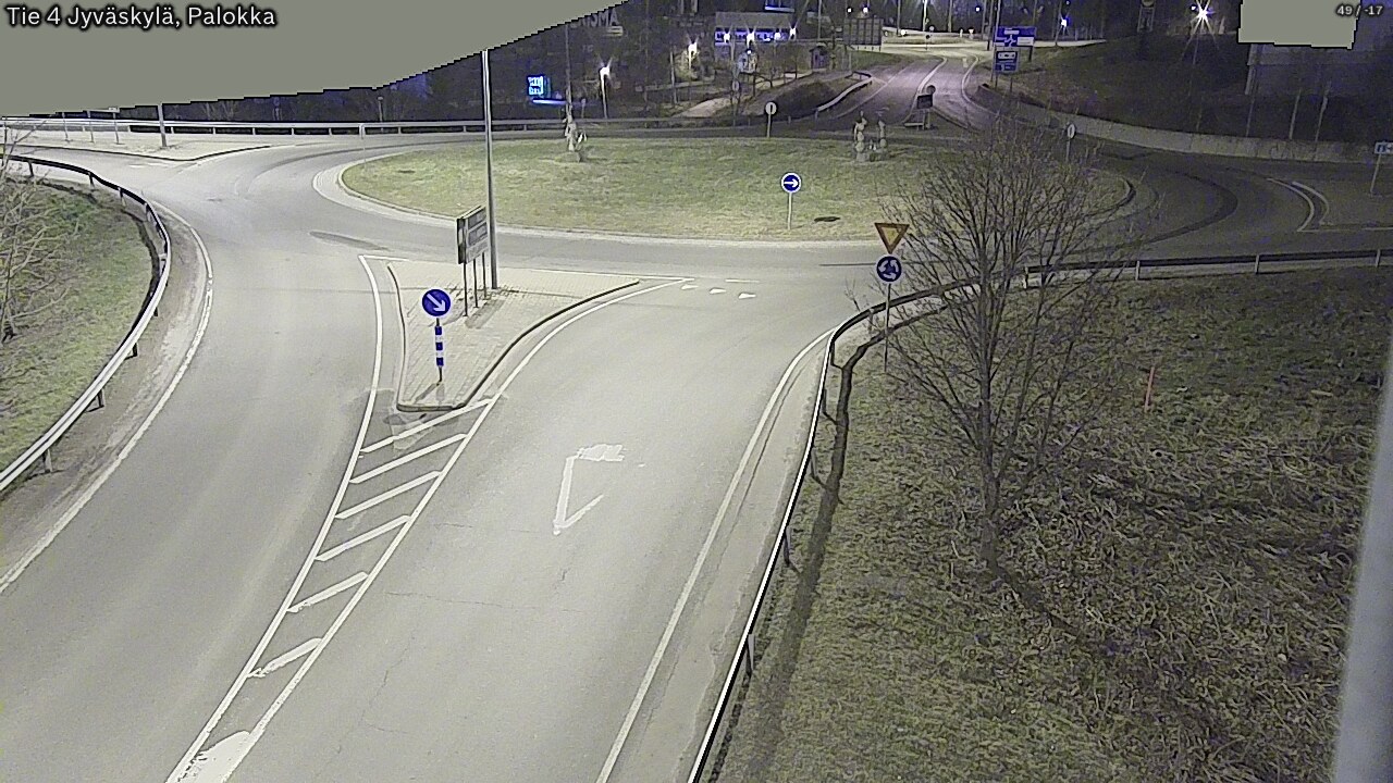 Weather Camera Image Väg 4 Jyväskylä, Palokka, Jyväskylä, Keski-Suomi