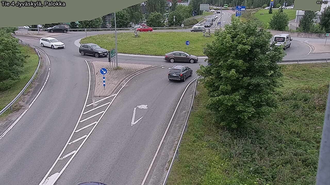 Weather Camera Image Road 4 Jyväskylä, Palokka, Jyväskylä, Keski-Suomi