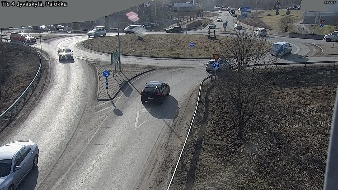 Weather Camera Image Road 4 Jyväskylä, Palokka, Jyväskylä, Keski-Suomi