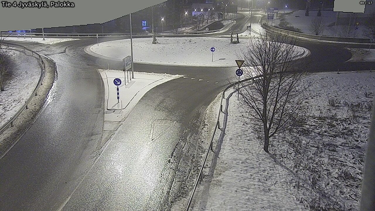 Weather Camera Image Väg 4 Jyväskylä, Palokka, Jyväskylä, Keski-Suomi