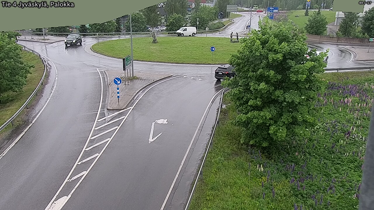 Weather Camera Image Väg 4 Jyväskylä, Palokka, Jyväskylä, Keski-Suomi