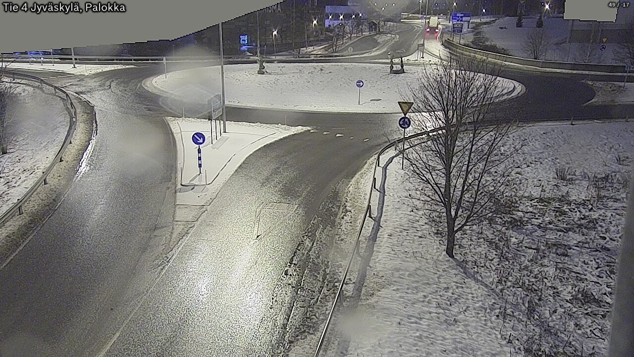 Weather Camera Image Väg 4 Jyväskylä, Palokka, Jyväskylä, Keski-Suomi
